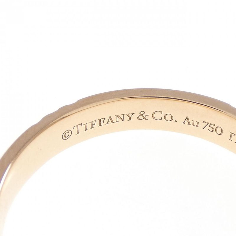 Tiffany & Co Atlas X Closed Narrow Ring 0.10ct
