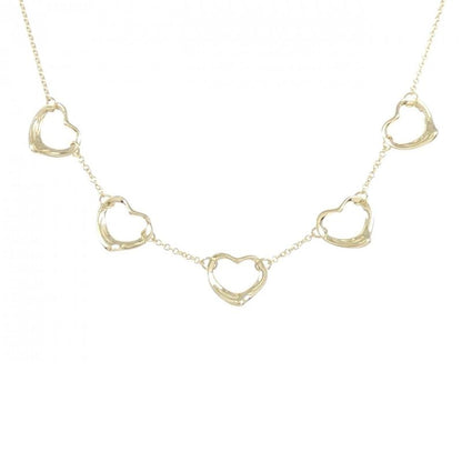 Tiffany & Co Open Heart 5P Necklace