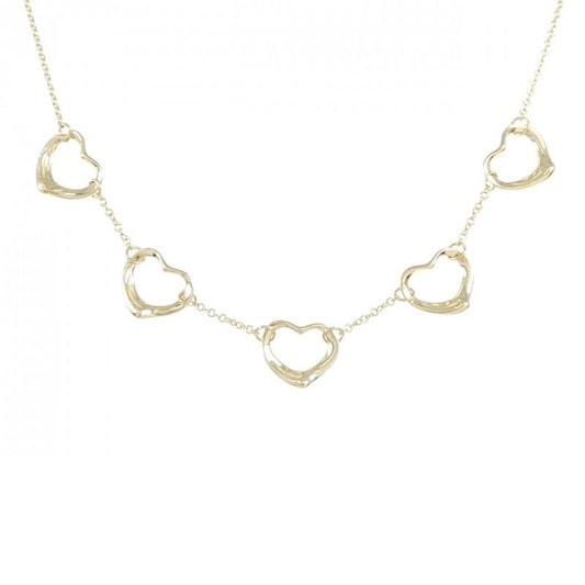 Tiffany & Co Open Heart 5P Necklace