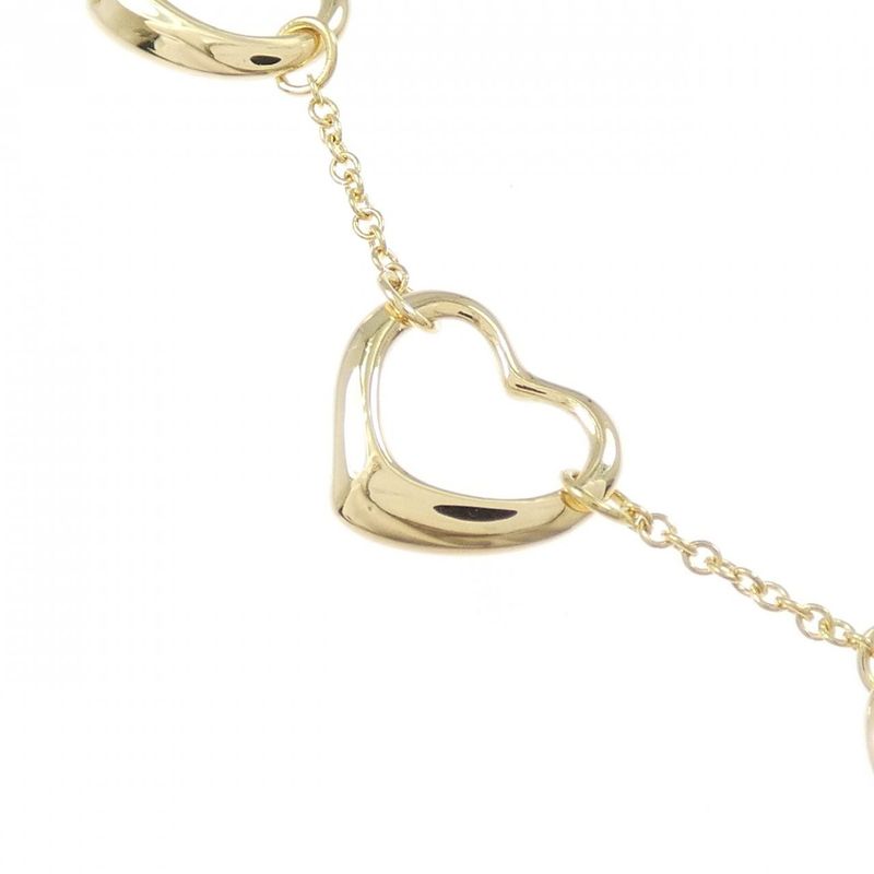 Tiffany & Co Open Heart 5P Necklace