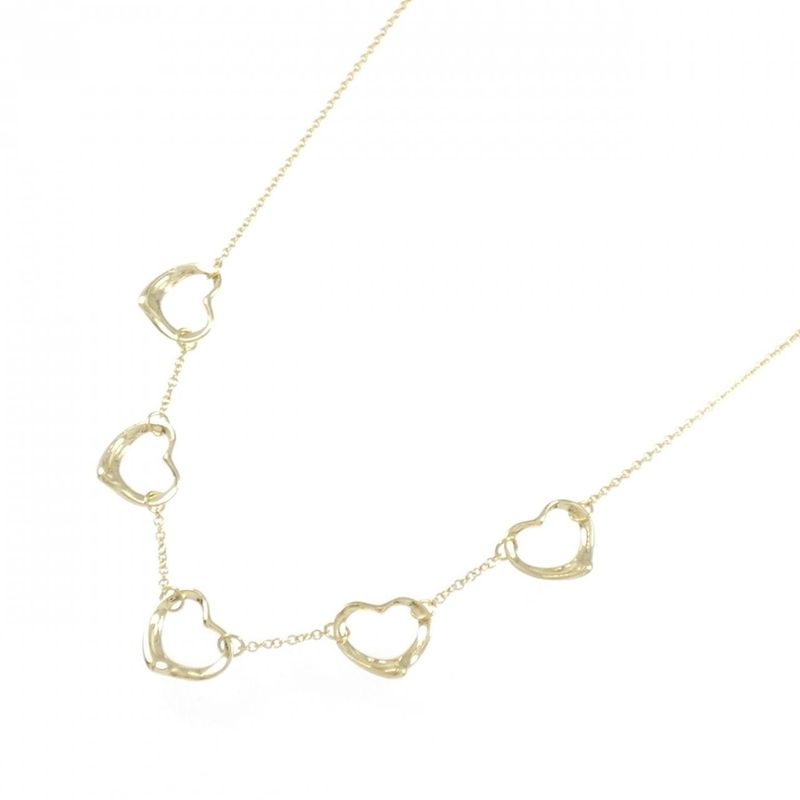 Tiffany & Co Open Heart 5P Necklace