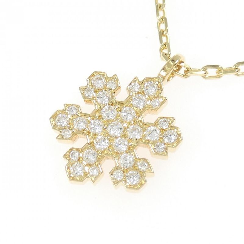 Bulgari Snowflake Necklace