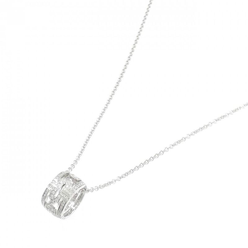 Bulgari Parentesi Openwork Full Diamond Necklace