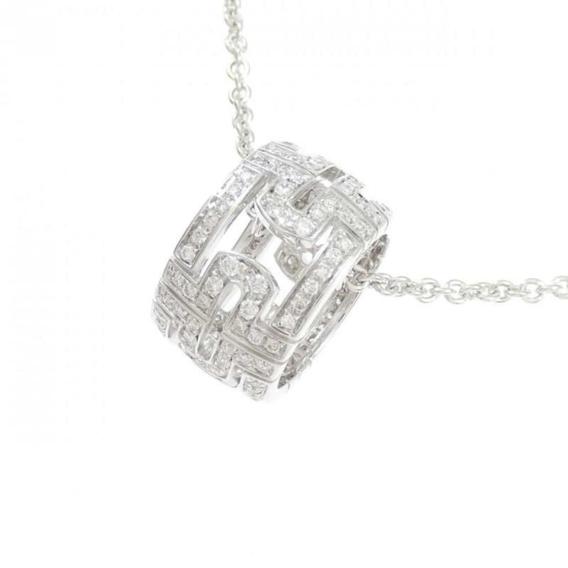 Bulgari Parentesi Openwork Full Diamond Necklace
