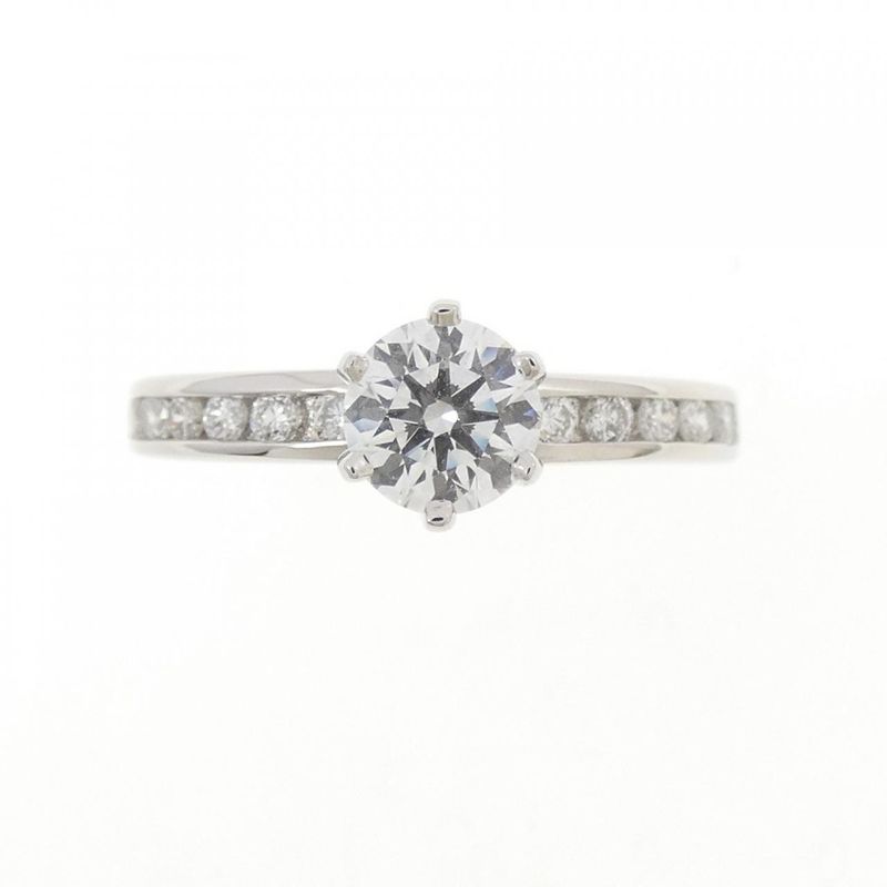Tiffany & Co Solitaire Channel Setting Ring 0.48ct H VVS2 3EXT