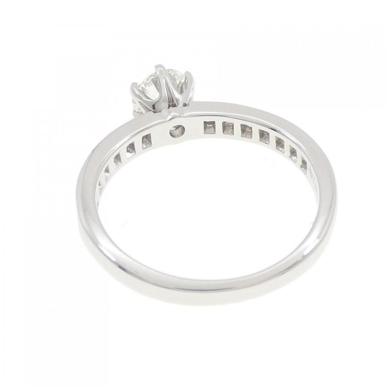 Tiffany & Co Solitaire Channel Setting Ring 0.48ct H VVS2 3EXT