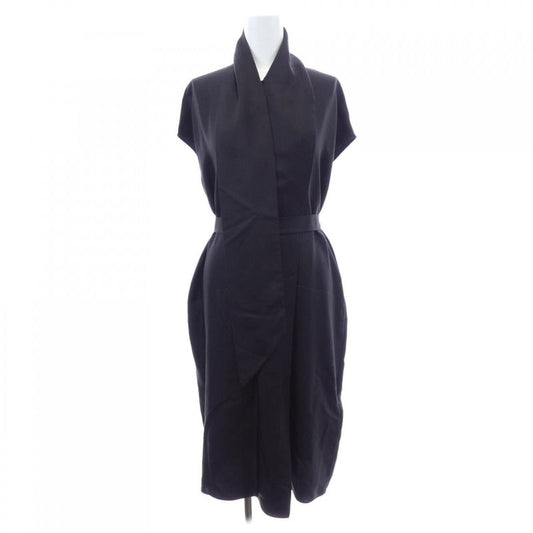 Hermes Lavaliere Neck Dress 5h0585da Dress