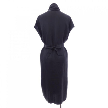 Hermes Lavaliere Neck Dress 5h0585da Dress