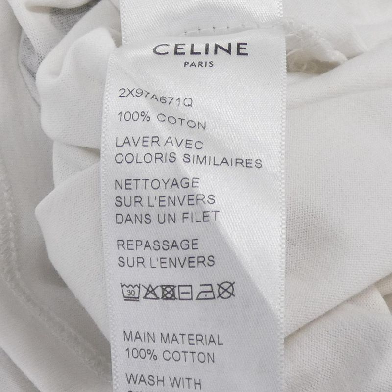 Celine 16boxy 2x97a671q Eddy Period T-shirt