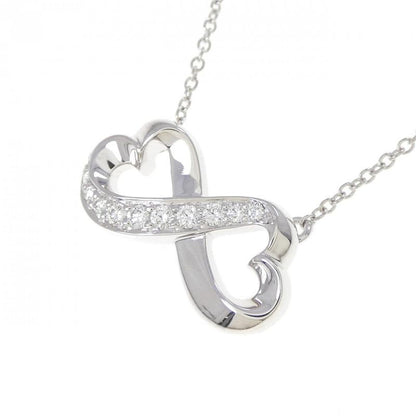 Tiffany & Co Double Rubbing Heart Necklace