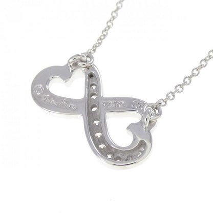 Tiffany & Co Double Rubbing Heart Necklace