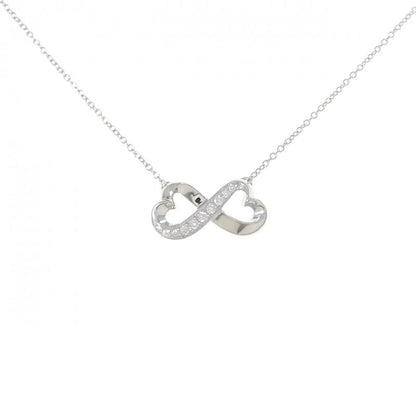 Tiffany & Co Double Rubbing Heart Necklace