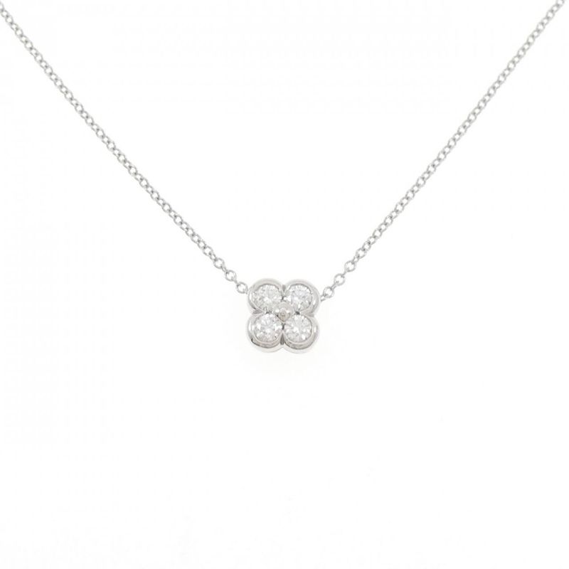 Tiffany & Co 4 Bezel Necklace