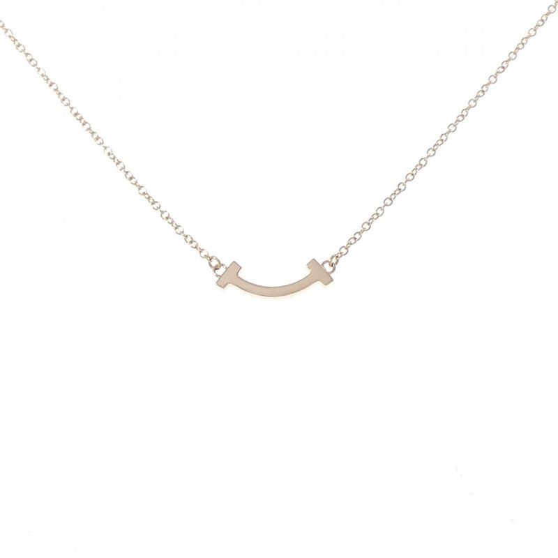Tiffany & Co T-smile Mini Necklace