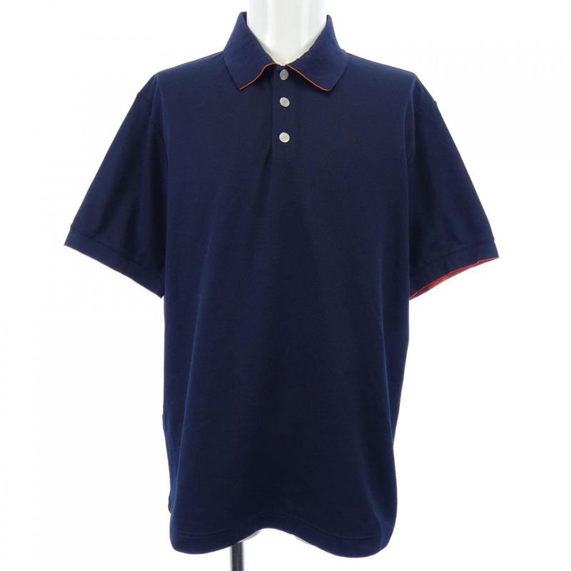 Hermes Crude Sel Men's H800271e Dubre Joux Polo Shirt