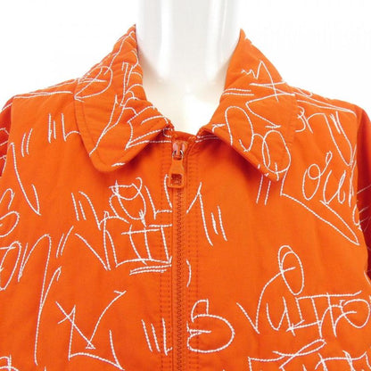 Louis Vuitton Embroidered Denim Bomber Hnb25wnd9 Jacket