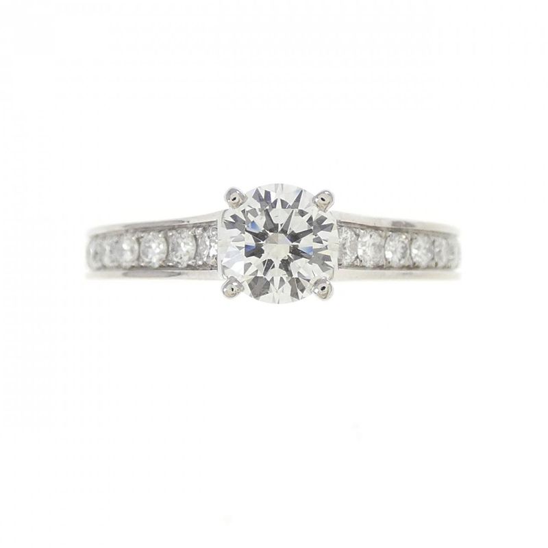 Cartier 1895 Solitaire Ring 0.37ct H VVS1 3EXT
