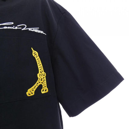 Louis Vuitton Open Collar Short Sleeve Cotton Shirt Hqs95wike S/S Shirt