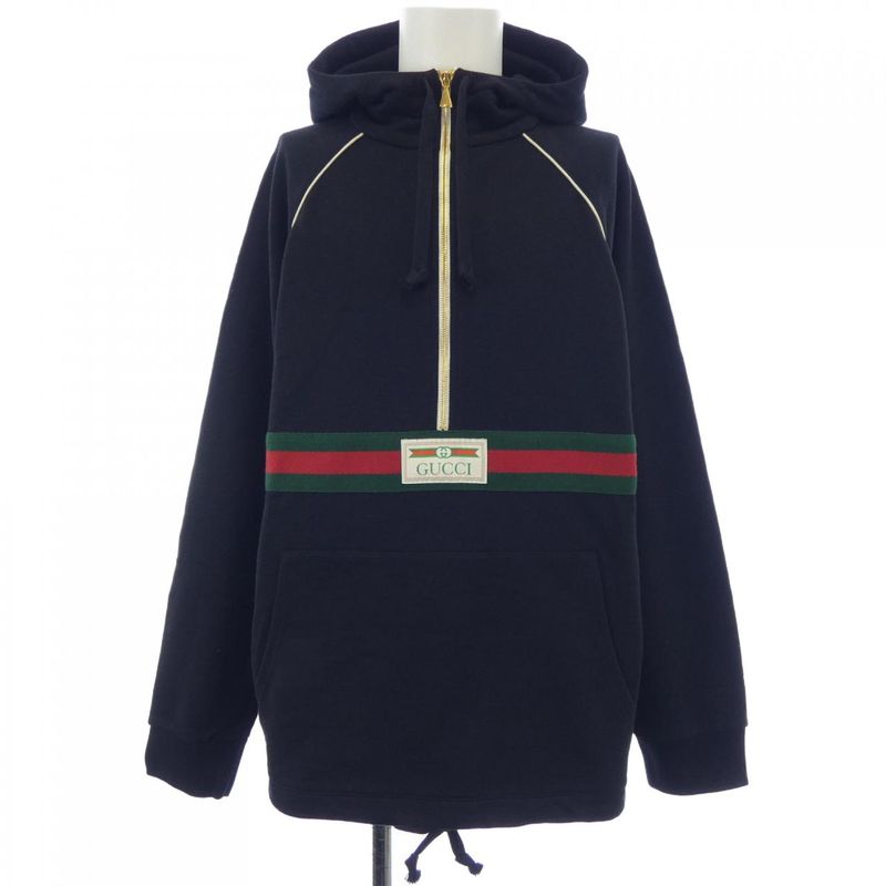 Gucci Web&gucci Labeled Sweatshirt 645320 Xjdak Hoodie