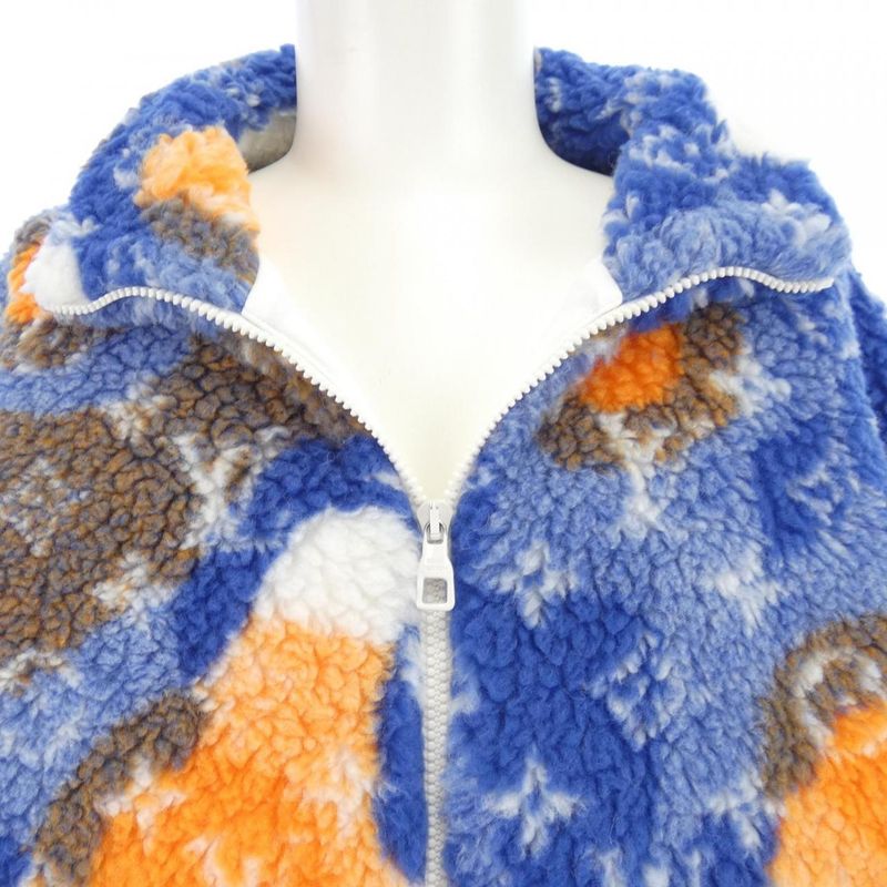 Louis Vuitton Jacquard Camo Fleece Blouson Hoy40wu33 Jacket