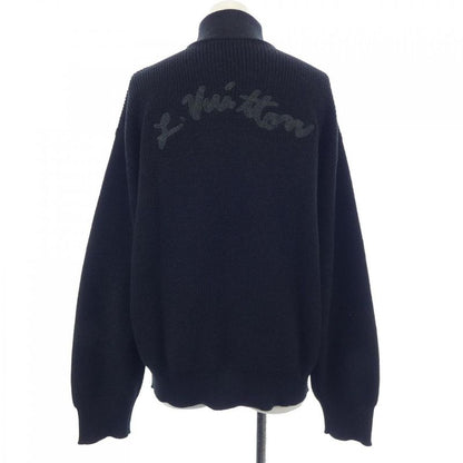 Louis Vuitton Signature Wool Half-zip Sweater Hmn10wzll Knit