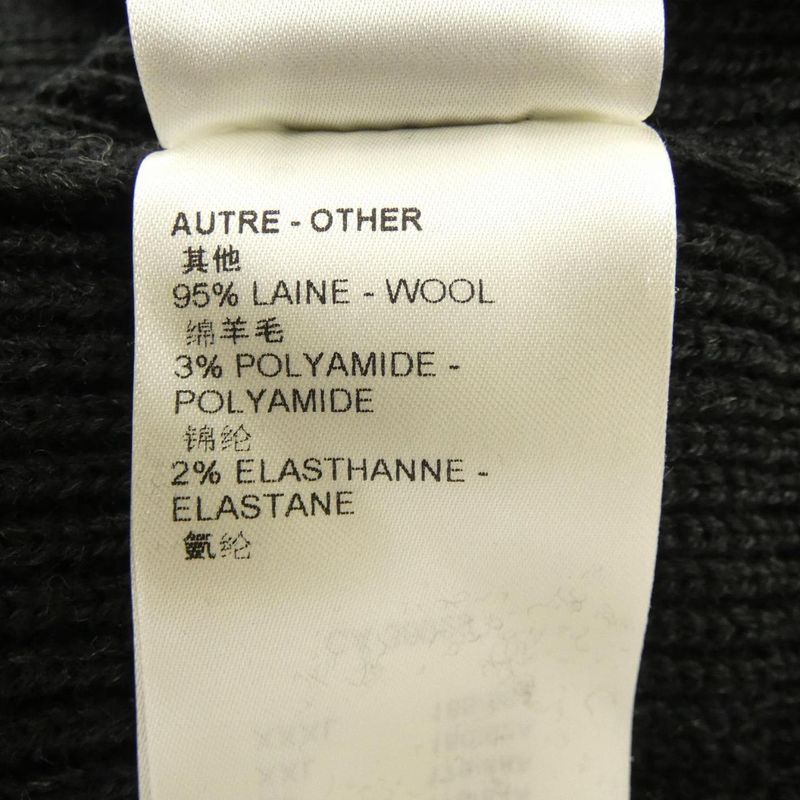 Louis Vuitton Signature Wool Half-zip Sweater Hmn10wzll Knit