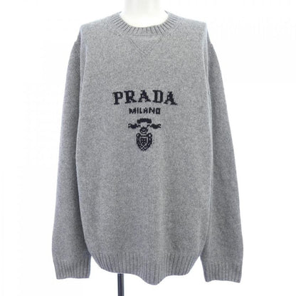 Prada Wool And Cashmere Crew Neck Sweater Umb223 S211 1YMW Knit
