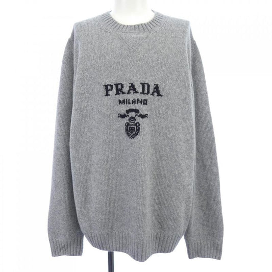 Prada Wool And Cashmere Crew Neck Sweater Umb223 S211 1YMW Knit