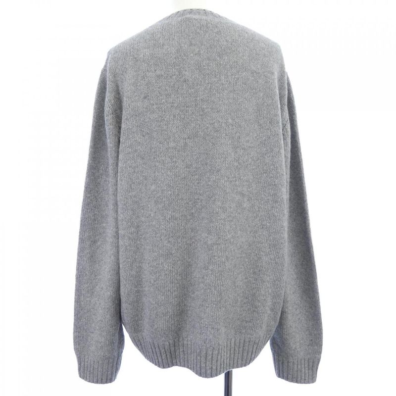 Prada Wool And Cashmere Crew Neck Sweater Umb223 S211 1YMW Knit