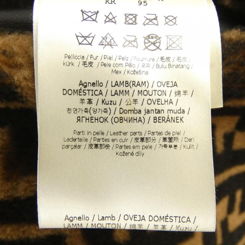 Fendi Fm0118 A7VO F0gge Mouton Jacket
