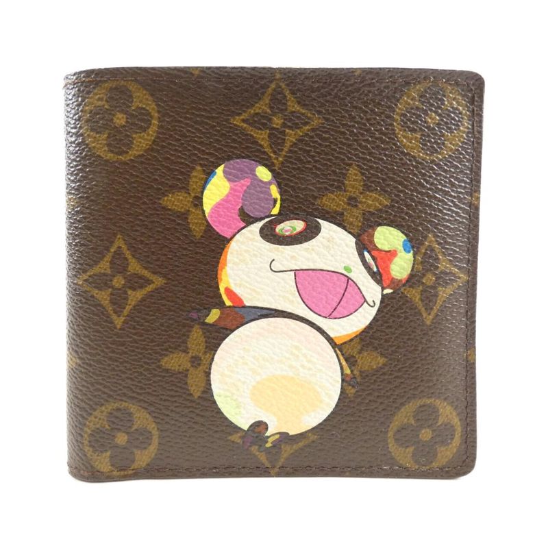 Louis Vuitton Monogram Porte Vieux Carte Cles Di Monet M61666 Wallet