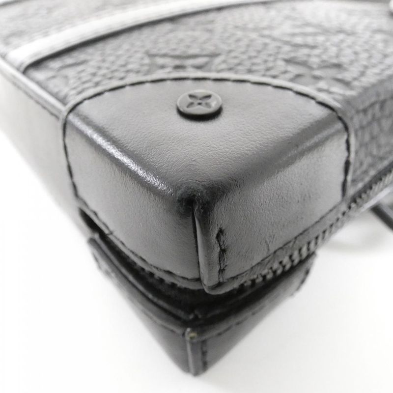 Louis Vuitton Taurillon Monogram Soft Trunk Wallet M80224 Shoulder Bag