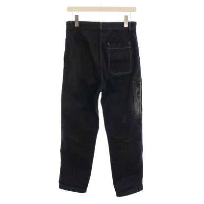 Bottega Veneta Denim Pants Jeans Patchwork 38 Navy Blue Navy YM