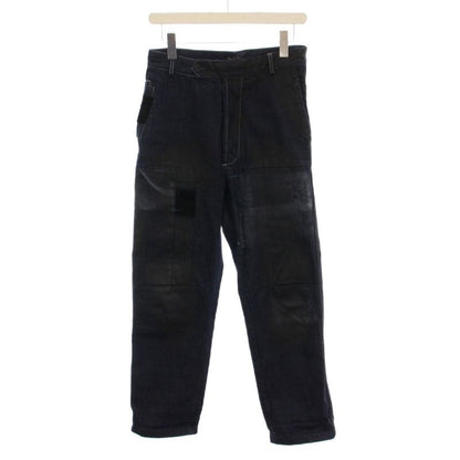 Bottega Veneta Denim Pants Jeans Patchwork 38 Navy Blue Navy YM