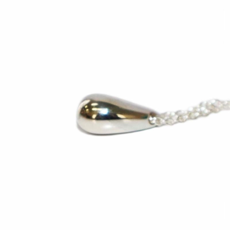 Tiffany & Co Tiffany & CO Teardrop Necklace Pendant 925 Silver KH - OH