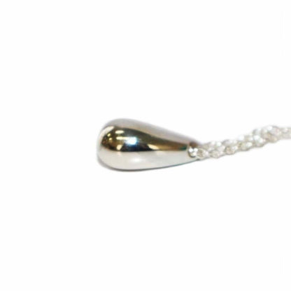Tiffany & Co Tiffany & CO Teardrop Necklace Pendant 925 Silver KH - OH