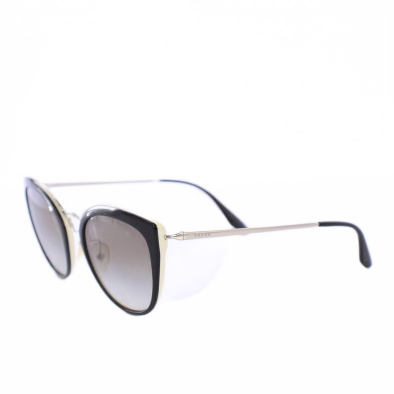 Prada Sunglasses 54□22 140 Black Silver Color Spr20u KH - OH