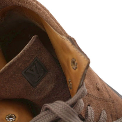 Louis Vuitton Chukka Boots Short Suede 7.5 Brown YM