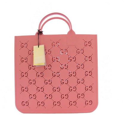 Gucci Childrens GG Rubber Tote Handbag Pink 679365 KH - OH