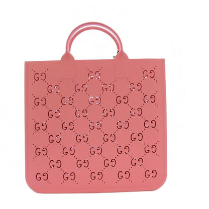 Gucci Childrens GG Rubber Tote Handbag Pink 679365 KH - OH