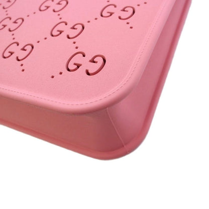 Gucci Childrens GG Rubber Tote Handbag Pink 679365 KH - OH