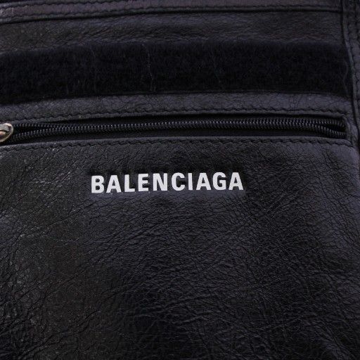 Balenciaga Explorer Pouch With Strap Small Shoulder Bag Black 532298 KH - OH