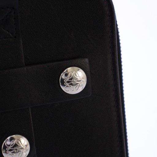 Loewe Multi Functional Case Shoulder Bag Leather Black C500r47x01 KH - OH