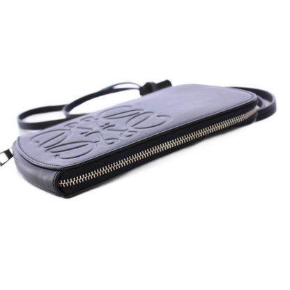 Loewe Multi Functional Case Shoulder Bag Leather Black C500r47x01 KH - OH