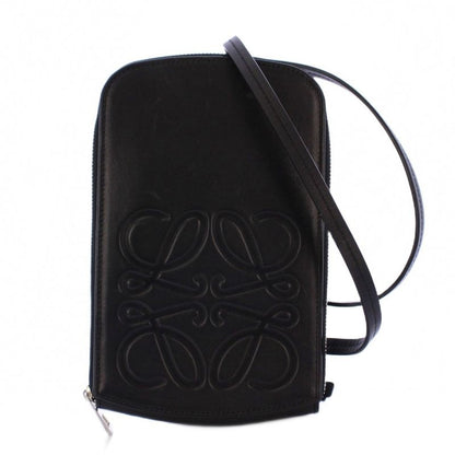 Loewe Multi Functional Case Shoulder Bag Leather Black C500r47x01 KH - OH