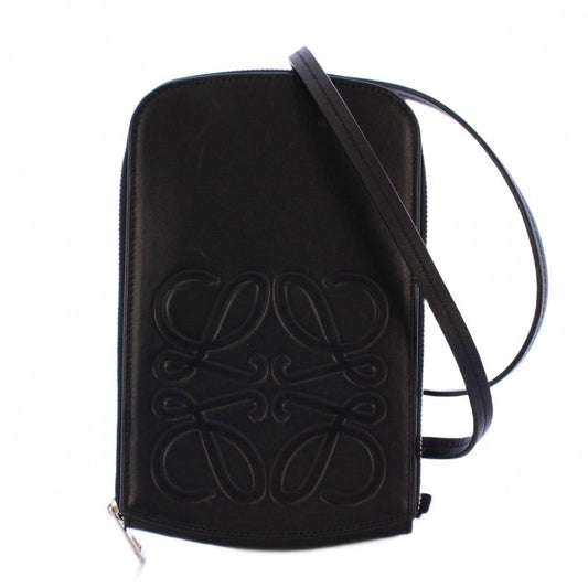 Loewe Multi Functional Case Shoulder Bag Leather Black C500r47x01 KH - OH