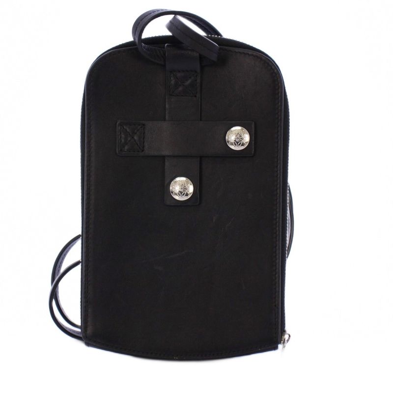 Loewe Multi Functional Case Shoulder Bag Leather Black C500r47x01 KH - OH
