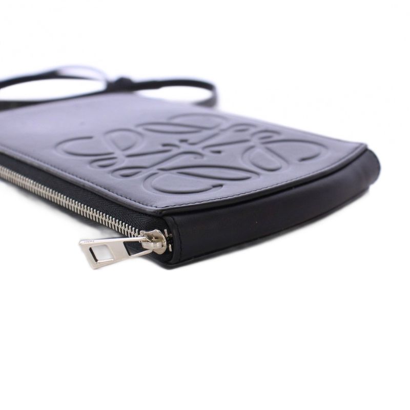 Loewe Multi Functional Case Shoulder Bag Leather Black C500r47x01 KH - OH