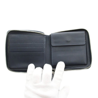 Louis Vuitton Zippy Compact Wallet Fold Change Purse Round Zip Canvas Monogram