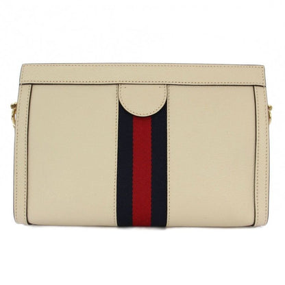 Gucci Ophidia Shoulder Bag Clutch Bag Chain White 719883 KH - OH